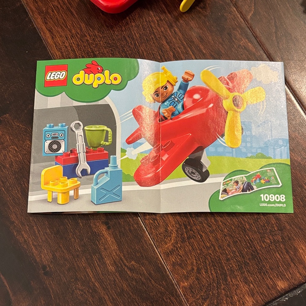 LEGO DUPLO Red and Yellow Airplane Adventure